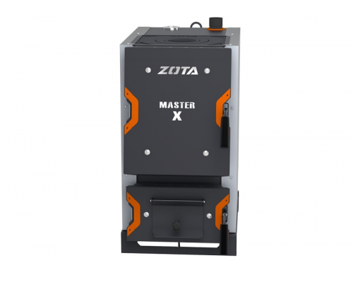 Котёл твердотопливный напольный ZOTA Master X-25П, 25 кВт купить с доставкой