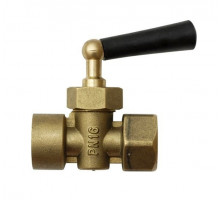 Кран для манометра  STOUT  ф  1/2" 