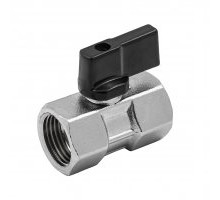 Кран шаровой MINI  В.В,ручка бабочка Strong T  ELSEN  ф 3/8"