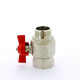 Кран шаровой полнопроходной, В/Н, ручка бабочка 1"1/4 PN 30 Itap IDEAL купить с доставкой