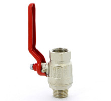 Кран шаровой полнопроходной, В/Н, ручка рычаг 1/2" PN 50 Itap IDEAL