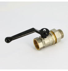 Кран шаровой с американкой, В/Н, ручка рычаг 3/4" Pride LD 