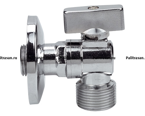 Кран шаровой угловой для смесителя Дн 1/2" PN 10 Tim купить с доставкой