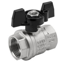 Кран шаровой  В.В,  ручка бабочка Strong T  ELSEN  ф 1/2"