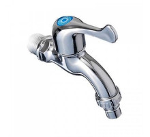 Кран шаровой водоразборный под шланг Ф 1/2" Н.Р. ручка Tim