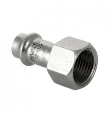 Муфта комб. под пресс нержавейка VTi.902, VALTEC ф 28х3/4"  В. Р. 