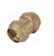 Муфта латунная обжимная для труб ПНД, ф 32 Zeissler  
