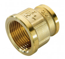 Муфта латунная переходная N.T.M. 1/2"х3/8"