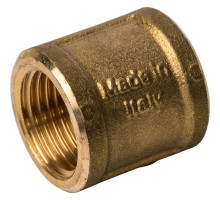 Муфта латунная STOUT 1/4"
