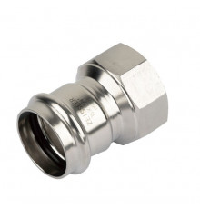 Муфта пресс из нержавеющей стали с В. Р., Zeissler ф 3/4"х22мм
