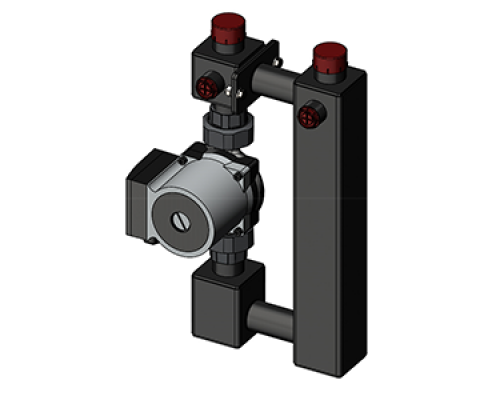 Насосный модуль прямой 25/60 (Grundfos 130 мм) ZOTA купить с доставкой