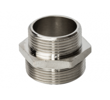 Ниппель переходной никелированный STOUT 1/4"х1/8"