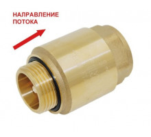 Обратный клапан с латунным штоком Н. В. ф 1 1/4" Tim