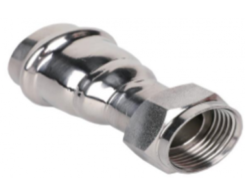 Пресс-фитинг из нержавеющей стали с накидной гай, Zeissler ф 35х1 1/4" купить с доставкой