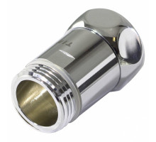 Прямое соединение, гайка наружнее хром, пол. сушитель Г Н, ф 1/2"  Tim