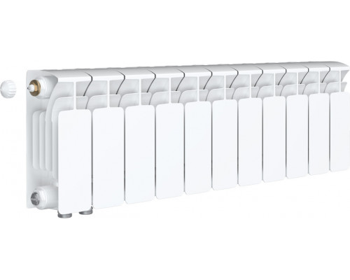 Радиатор биметалл Rifar BASE VENTIL VL 200 x3/4", 11 секции 1100вт купить с доставкой