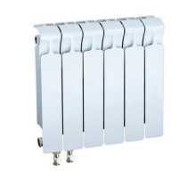 Радиатор биметалл Rifar Monolit VENTIL VL 350 x3/4", 8 секции 1104вт