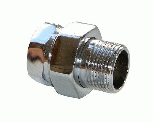 Разъемное соединение (американка) хром В Н, ф 1/2" Tim купить с доставкой