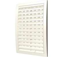 Решетка наружная ASA вентиляционная регулируемая Р 200х300  Ivory Эра