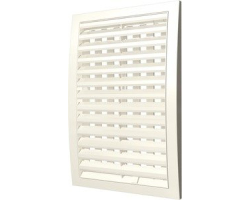Решетка наружная ASA вентиляционная регулируемая Р 350х350 Ivory Эра купить с доставкой