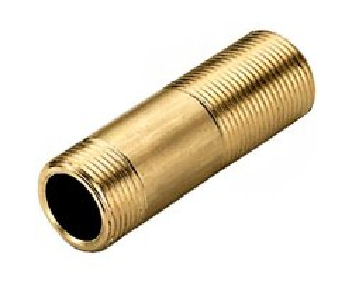 Сгон латунный Metalit НН прямой ф 3/4" Длина-150мм купить с доставкой