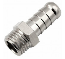 Штуцер Pegas с наружной резьбой 1/4"- елочка 10mm