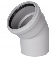 Шумопоглощающая канализация отвод, Ду 110, 67° STOUT