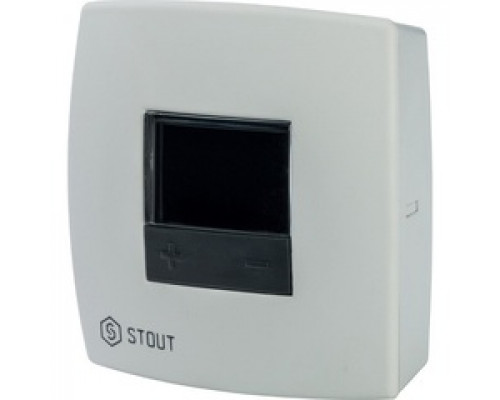 Термостат комнатный электронный BELUX DIGITAL 230В/24В STOUT купить с доставкой
