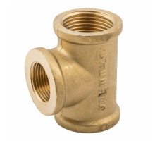 Тройник  латунный В. В. В. Metalit, равнопроходной ф 1/2"