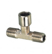 Тройник Pegas резьба одна внутренняя две наружных FMF1/4"