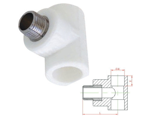 Тройник сварка-Н Kalde 20х1/2"х20 купить с доставкой