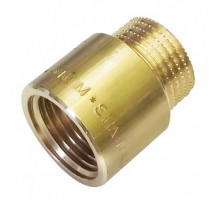 Удлинитель латунный N.T.M. 1/2" длина 20мм