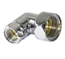 Угловое соединен, гайка гайка хром, пол. сушитель Г Г, ф 3/4х1/2"  Tim