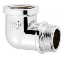 Угол хром В Н, ф 1/2"х3/4" Tim