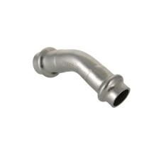 Угол под  пресс нержавейка VTi.959, VALTEC  ф.  54   - 45*
