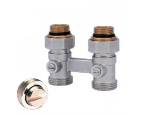 Узел прямой для нижнего подкл.радиатора c шаровым краном ф1/2"х3/4"Tim купить с доставкой