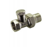 Вентиль нижний Tim, прямой Дн 1/2"